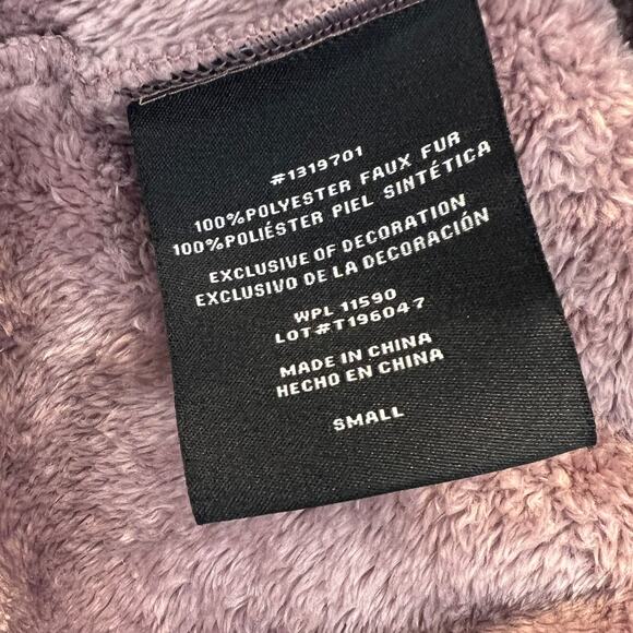 32 Degree Heat Flush Jacket Womens Size Small Mauve Purple Full Zip Cozy Pockets - Picture 6 of 7